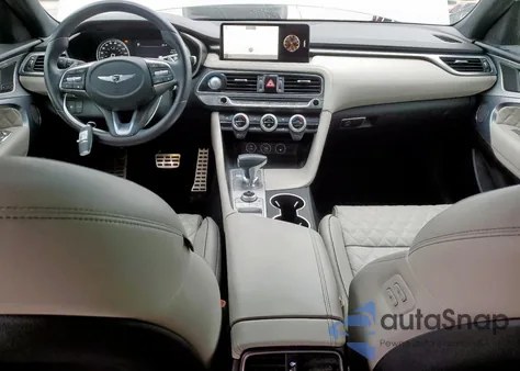 2022 Genesis G70 Base из США, поврежденный, VIN KMTG54TE7NU085709